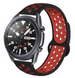 Bracelet sport Samsung Galaxy Watch 3 45mm (noir/rouge)