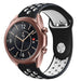 Bracelet sport Samsung Galaxy Watch 3 41mm (noir/blanc)