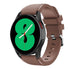 Bracelet silicone Samsung Galaxy Watch 4 40mm (marron café)