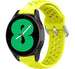 Bracelet silicone avec trous Samsung Galaxy Watch 4 40mm (jaune)