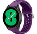 Bracelet silicone avec trous Samsung Galaxy Watch 4 40mm (violet)