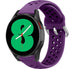 Bracelet silicone trous Galaxy Watch 4 - 44mm (violet)