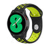 Bracelet sport Samsung Galaxy Watch 4 44mm (noir/jaune)