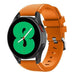 Bracelet silicone Samsung Galaxy Watch 4  44mm (orange)