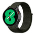 Bracelet nylon Samsung Galaxy Watch 4 44mm (vert foncé)