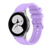 Samsung Galaxy Watch 4 (44mm) Silicone Strap Perfect Fit (Lilac)