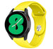 Samsung Galaxy Watch 4 44mm Silicone Strap (Yellow)