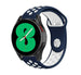 Bracelet sport Samsung Galaxy Watch 4 44mm (bleu/blanc)