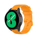 Samsung Galaxy Watch 4 44mm Premium Silicone Strap (Orange)