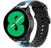 Bracelet camouflage Samsung Galaxy Watch 4 44mm (bleu)