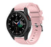 Samsung Galaxy Watch 4 Classic 42mm Silicone Strap with Buckle (Pink)