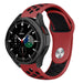 Bracelet sport Samsung Galaxy Watch 4 Classic 46mm (rouge/noir)