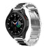 Bracelet acier Samsung Galaxy Watch 4 Classic 46mm (argent/noir)