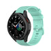 Bracelet silicone luxe Samsung Galaxy Watch 4 Classic 42mm (aqua)