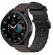 Samsung Galaxy Watch 4 classic 42mm Silicone Strap Tough (Black/Red)