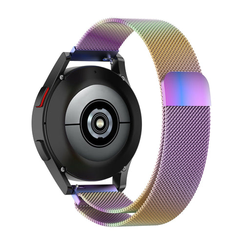 Bracelet milanais Garmin Forerunner 55 (nacré)