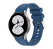Bracelet Samsung Galaxy Watch 4 40mm silicone (bleu foncé)