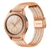 Bracelet acier inoxydable Samsung Galaxy Watch 42mm (or rose)