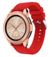 Bracelet silicone Samsung Galaxy Watch 42mm (rouge)