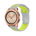 Bracelet sport Samsung Galaxy Watch 42mm (gris/jaune)
