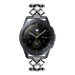 Bracelet diamant acier Samsung Galaxy Watch 42mm (noir)