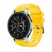 Bracelet  silicone Samsung Galaxy Watch 46mm (jaune)