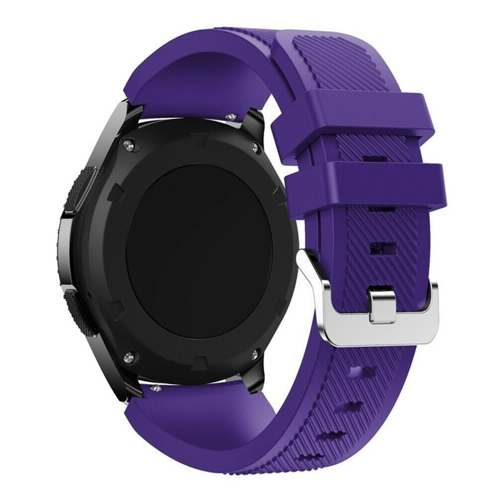 Fossil Gen 4 Explorist (HR) Silicone Strap (Purple)