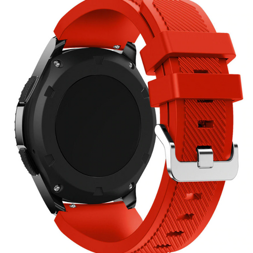 Huawei Watch 5 - 46mm Twill Silicone Strap (Red)
