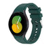 Bracelet Samsung Galaxy Watch 5 - 40mm silicone (vert foncé)