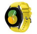 Bracelet silicone Samsung Galaxy Watch 5 - 40mm (jaune)