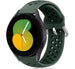Bracelet silicone avec trous Galaxy Watch 5 - 40mm (vert armée)
