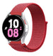 Bracelet nylon Samsung Galaxy Watch 5 - 44mm (rouge)