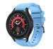 Bracelet silicone Samsung Galaxy Watch 5 Pro (bleu sable)