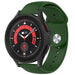 Bracelet sport Samsung Galaxy Watch 5 Pro (vert armée)