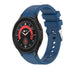 Bracelet Samsung Galaxy Watch 5 Pro silicone (bleu foncé)