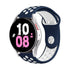Bracelet sport Samsung Galaxy Watch 5 - 44mm (bleu/blanc)