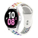 Bracelet sport Samsung Galaxy Watch 5 - 44mm (blanc/multicolore)