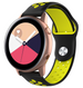 Bracelet sport Samsung Galaxy Watch Active (noir/jaune)