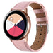 Samsung Galaxy Watch Active Leather Strap (Pink)