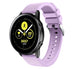 Bracelet silicone Samsung Galaxy Watch Active (lilas)