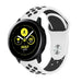 Bracelet sport Samsung Galaxy Watch Active (blanc/noir)