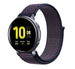 Bracelet nylon Samsung Galaxy Watch Active (violet-bleu)