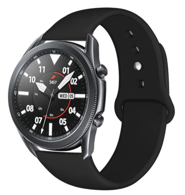 Samsung Galaxy Watch 45mm Sport Strap (Black) - Main Image
