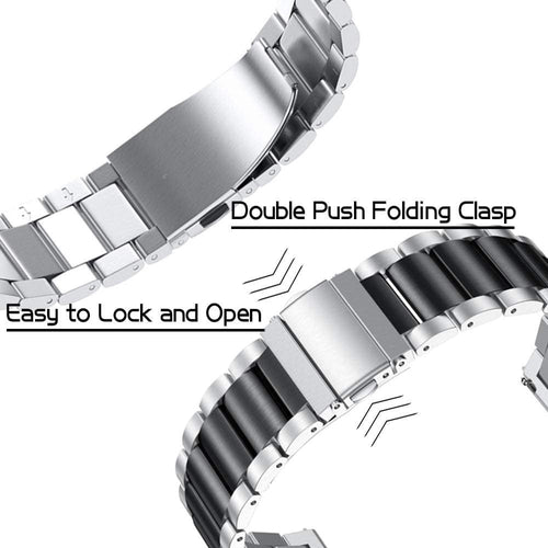 Bracelet acier ICE Smart 3.0 Round 1.20 (argent/noir)
