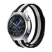 Bracelet milanais Samsung Gear S3 (noir/blanc)