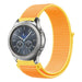 Bracelet nylon Samsung Gear S3 (jaune clair)