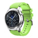 Bracelet silicone Samsung Gear S3 (vert clair)