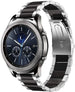 Bracelet acier Samsung Gear S3 (argent/noir)