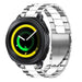 Bracelet acier Samsung Gear Sport (argent/blanc)