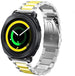 Bracelet acier Samsung Gear Sport (argent/or)